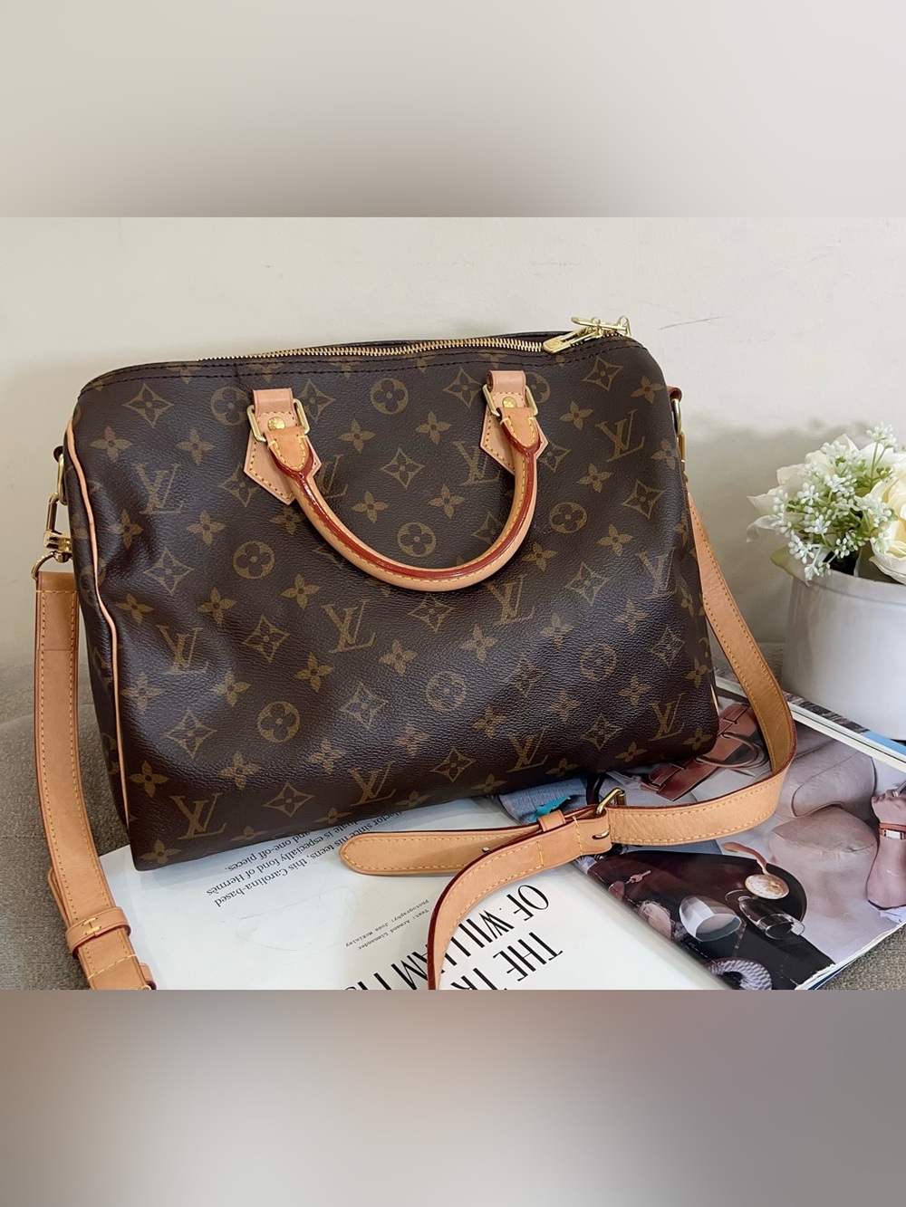 Louis Vuitton Monogram Speedy Bandoulière 30